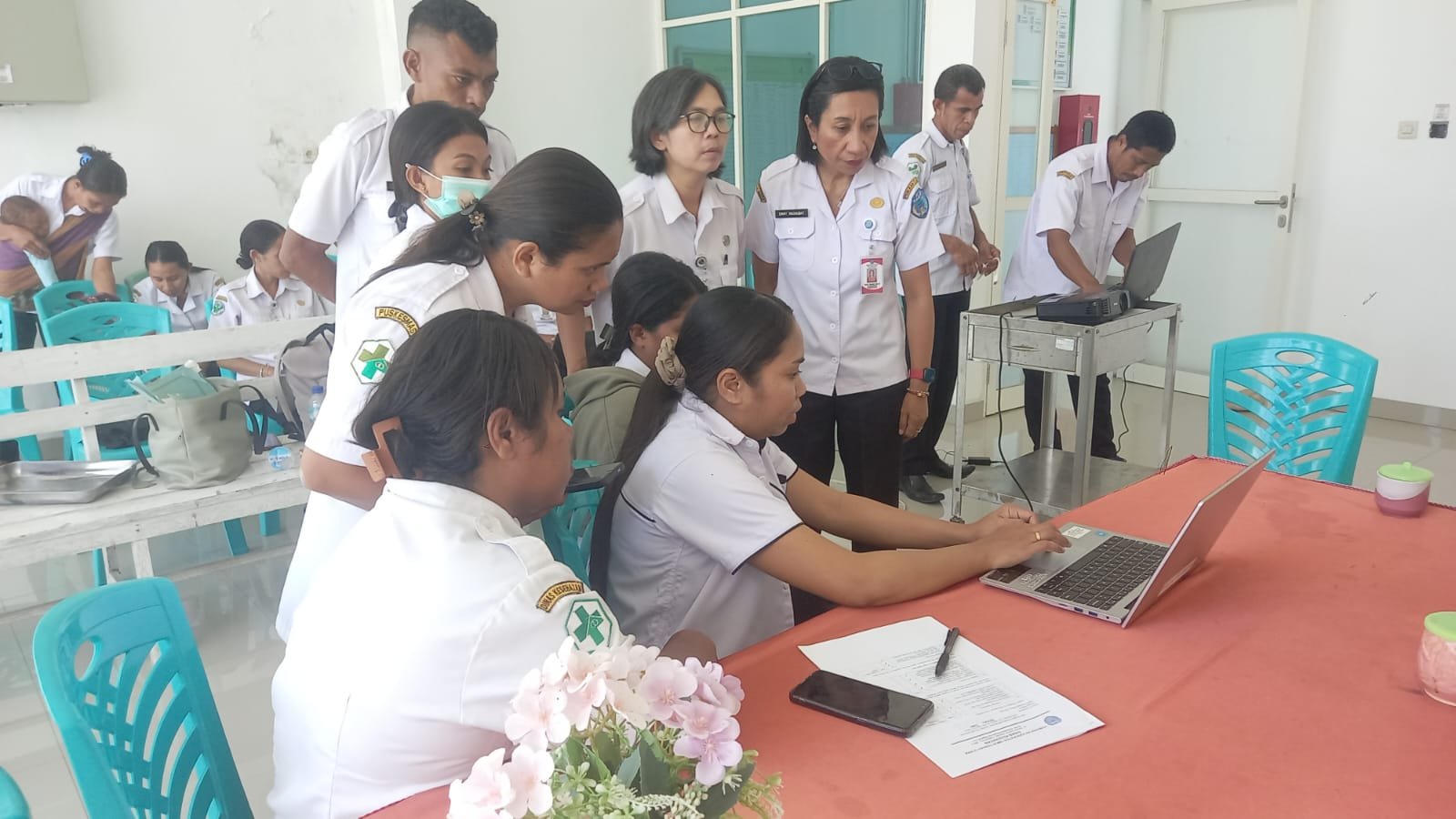Bimbingan Teknis (Bimtek) CKG di Puskesmas Haekto